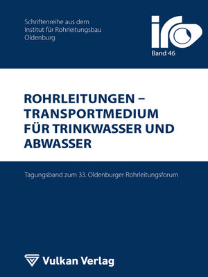 cover image of Rohrleitungen--Transportmedium für Trinkwasser und Abwasser